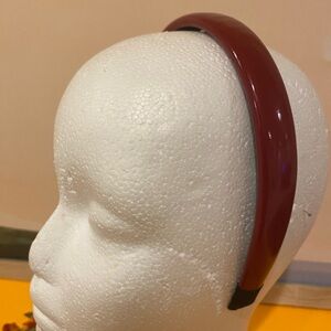 Glossy Burgundy Headband